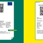 Certificados de vacunación con código QR
