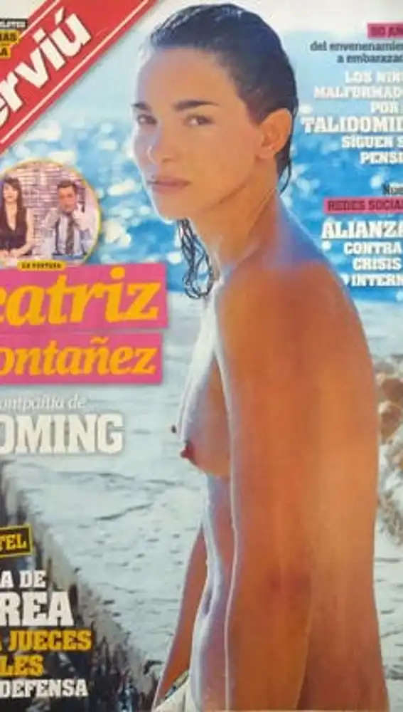 Montáñez protagonizó una de las portadas de Interviú