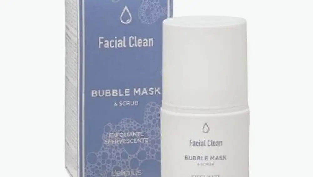 Bubble mask & scrub, mascarilla exfoliante de Mercadona