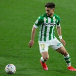 Álex Moreno con el Real Betis.