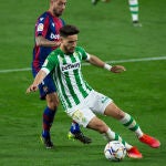 Álex Moreno con el Real Betis.