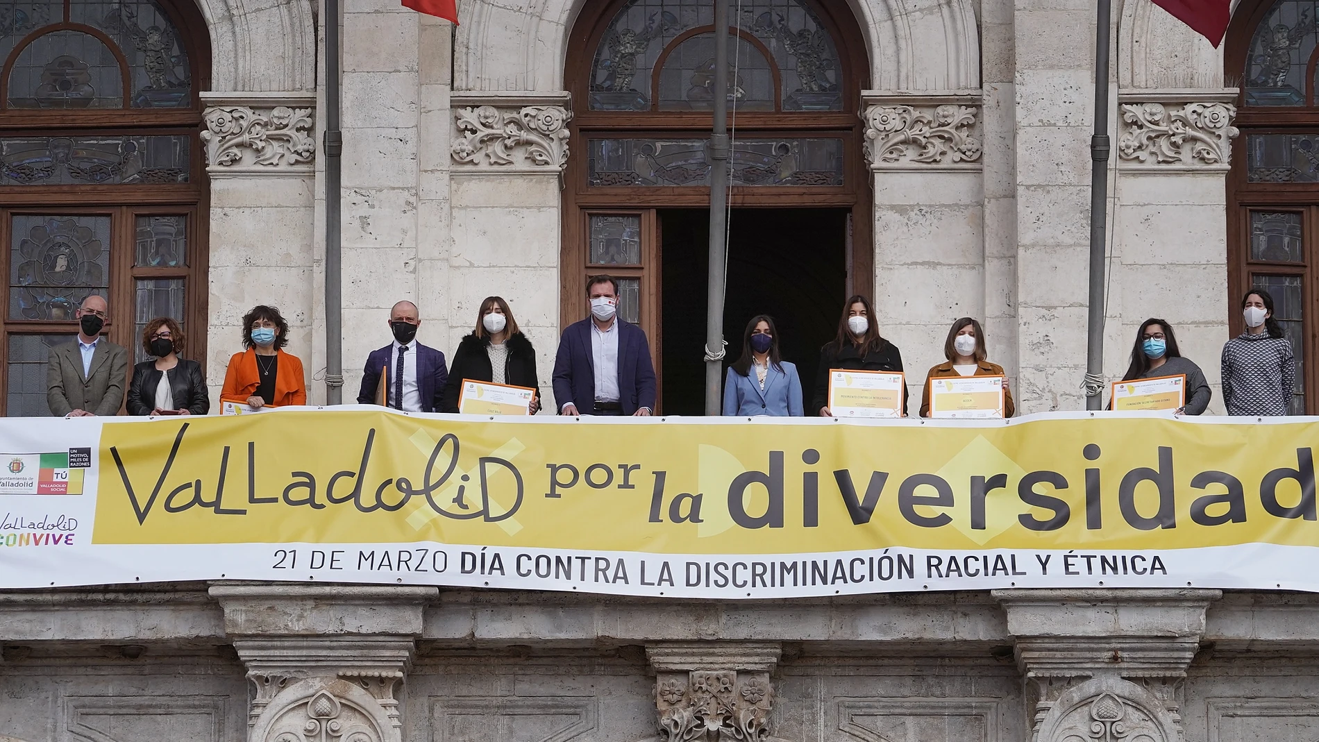 Acto celebrado en favor de la Diversidad