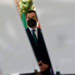 El presidente de la Junta de Andalucía, Juanma Moreno