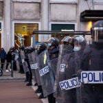Agentes antidisturbios durante la manifestación del pasado sábado en Madrid Ricardo Rubio / Europa Pres