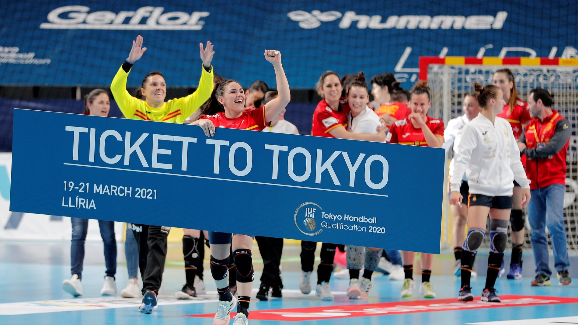 Las Guerreras de balonmano han sido el último equipo español en clasificarse para Tokio 2020