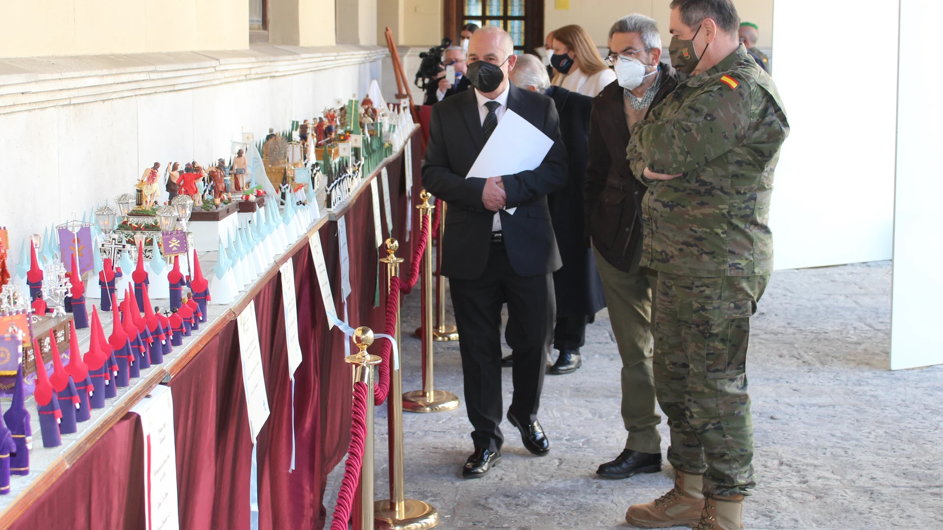 Exposición sobre la Semana Santa que se puede ver en el Palacio Real de Valladolid