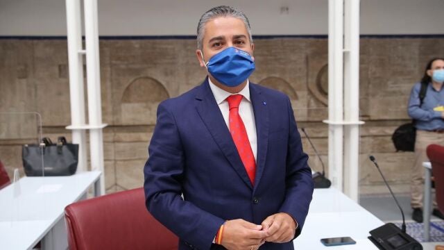 El secretario ejecutivo de Agricultura, Agua y Medio Ambiente del Partido Popular de la Región de Murcia, Jesús Cano