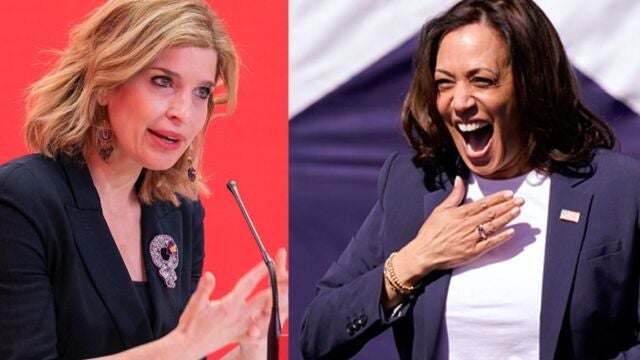 Hana Jalloul y Kamala Harris