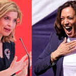 Hana Jalloul y Kamala Harris