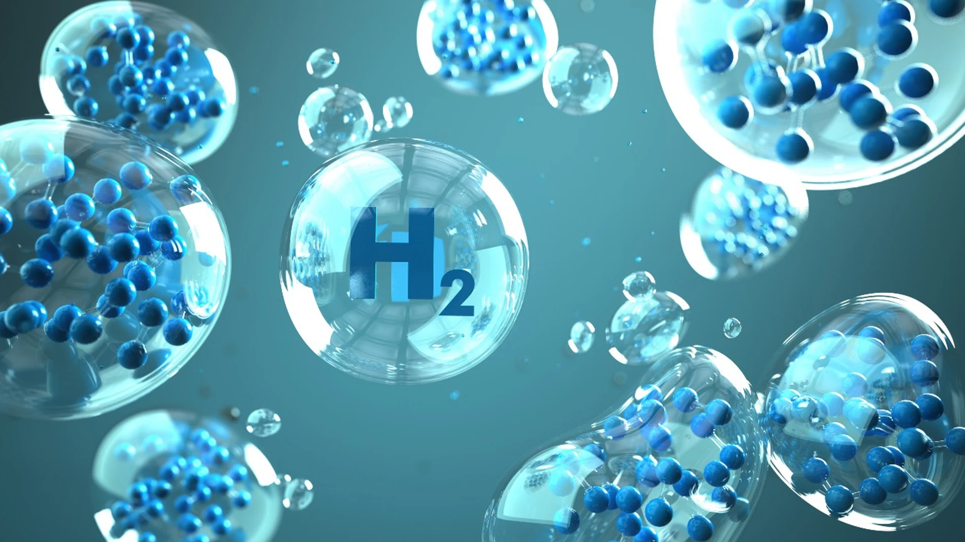 Moléculas de hidrógeno