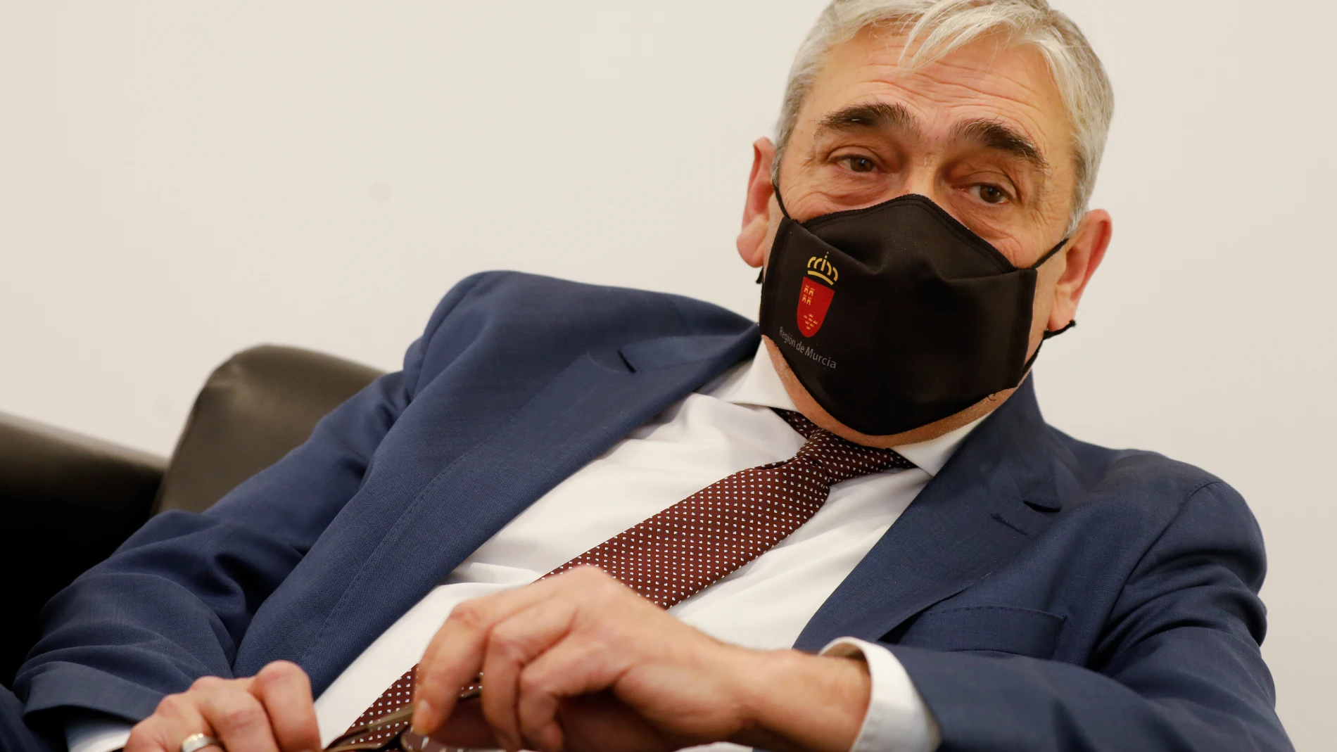 El consejero de Empleo, Investigación y Universidades de Murcia, Francisco Álvarez