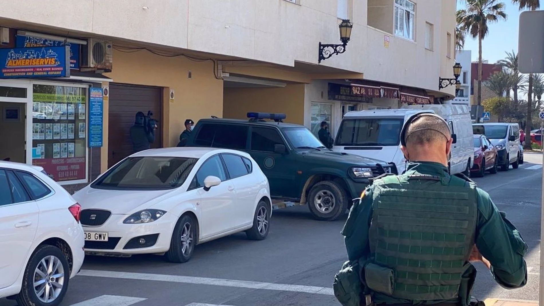 Uno de los registros en Almerimar, en El Ejido (Almería)