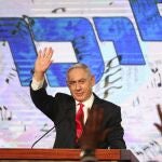 Netanyahu se dirige a sus votantes tras confirmarse como el partido más votado en las elecciones del martes