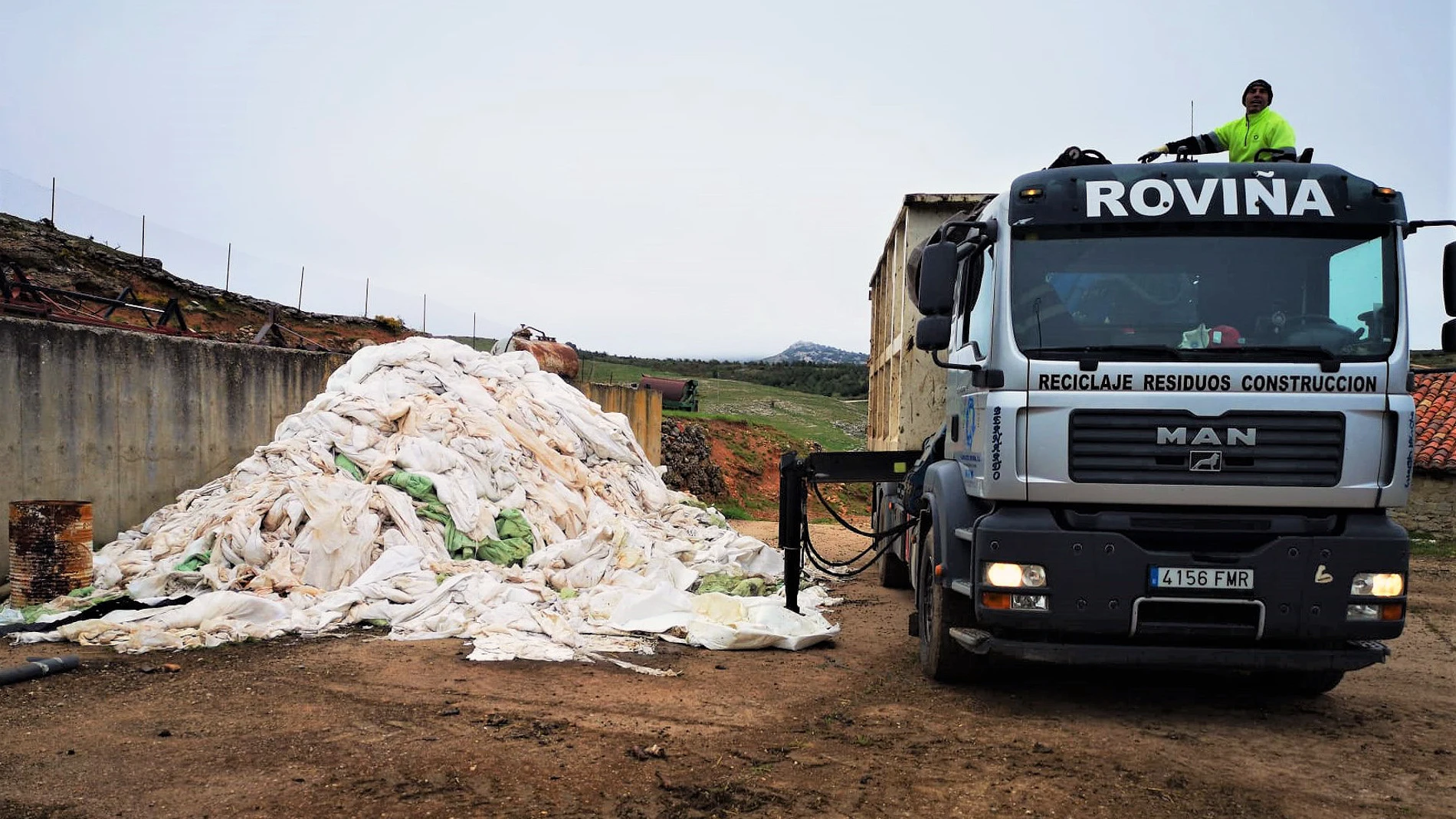 Recogida de residuos de explotaciones ganaderas de Palencia