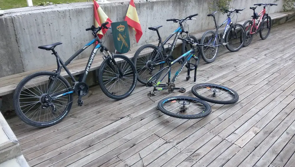Bicicletas incautadas