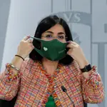 La Ministra de Sanidad, Carolina Darias