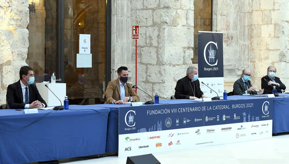 Reunión del Patronato de la Fundación VIII Centenario de la Catedral. Burgos 2021