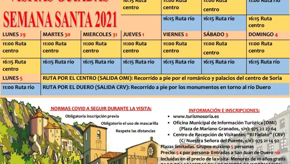 Visitas del Ayuntamiento de Soria