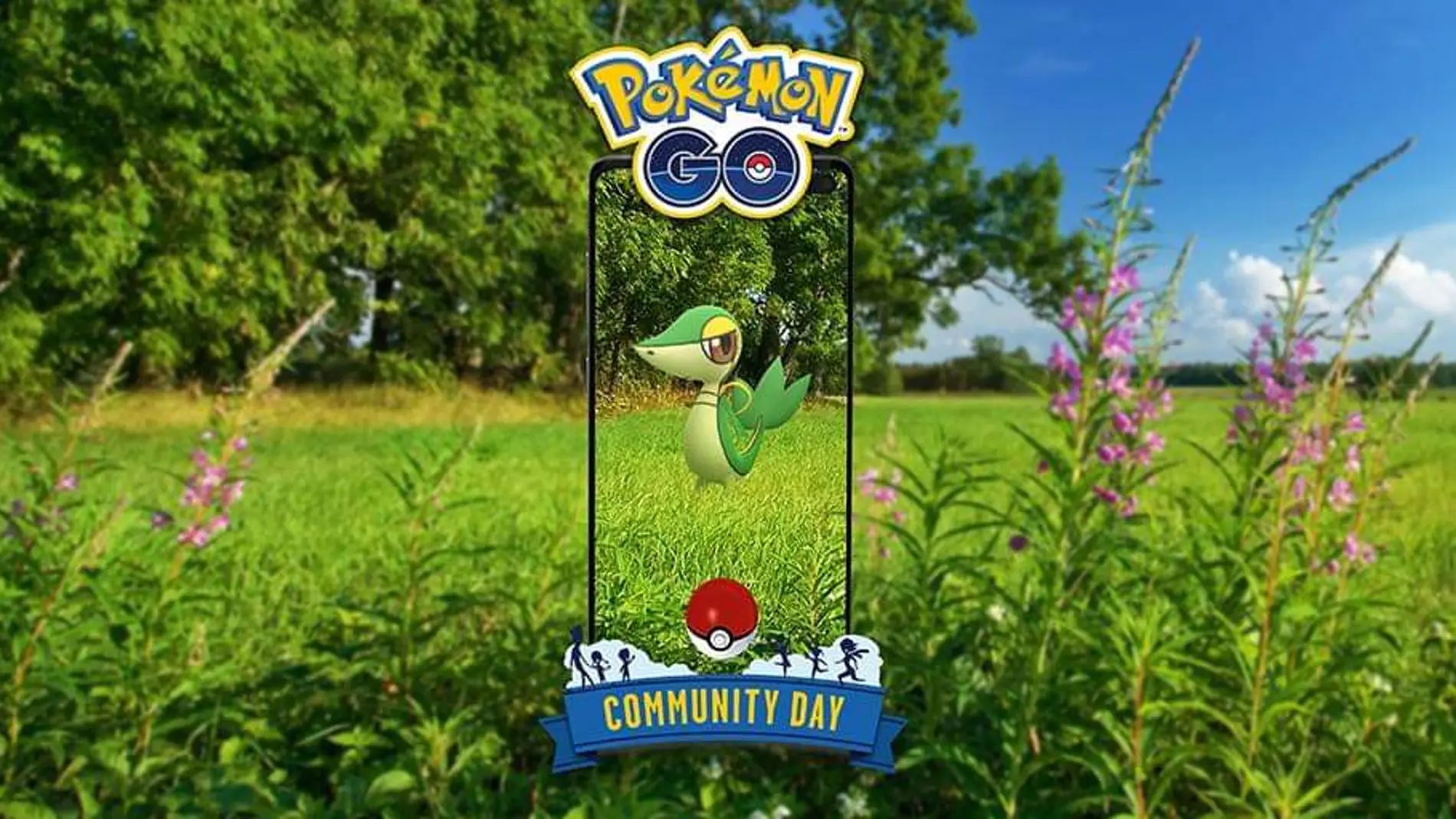 Snivy será el Pokémon del Community Day el 11 de abril