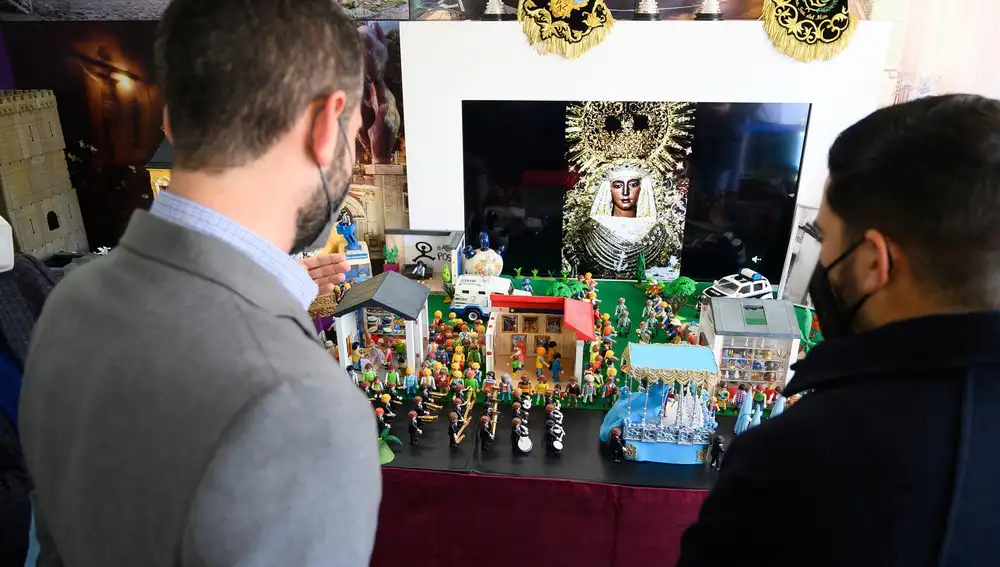 Exposición de Playmobil que recrea la Semana Santa de Almería