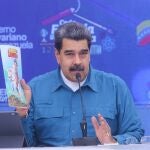 Nicolás Maduro en un acto de gobierno con militares