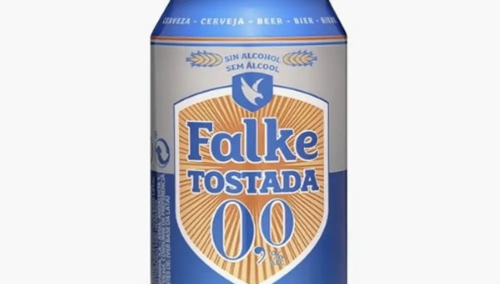 Cerveza tostada Falke 0,0% de Mercadona
