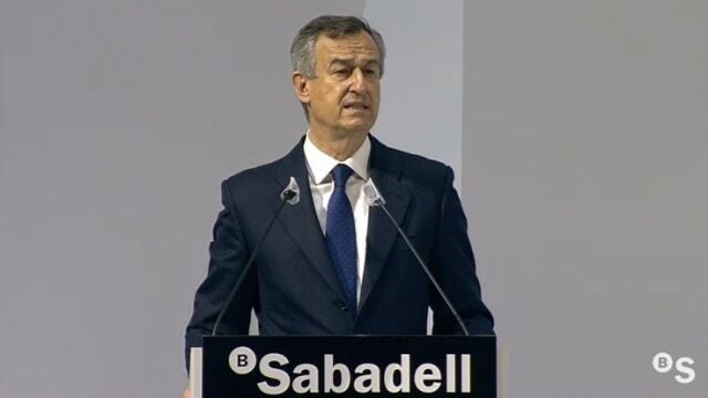 El consejero delegado de Banco Sabadell, César González-Bueno