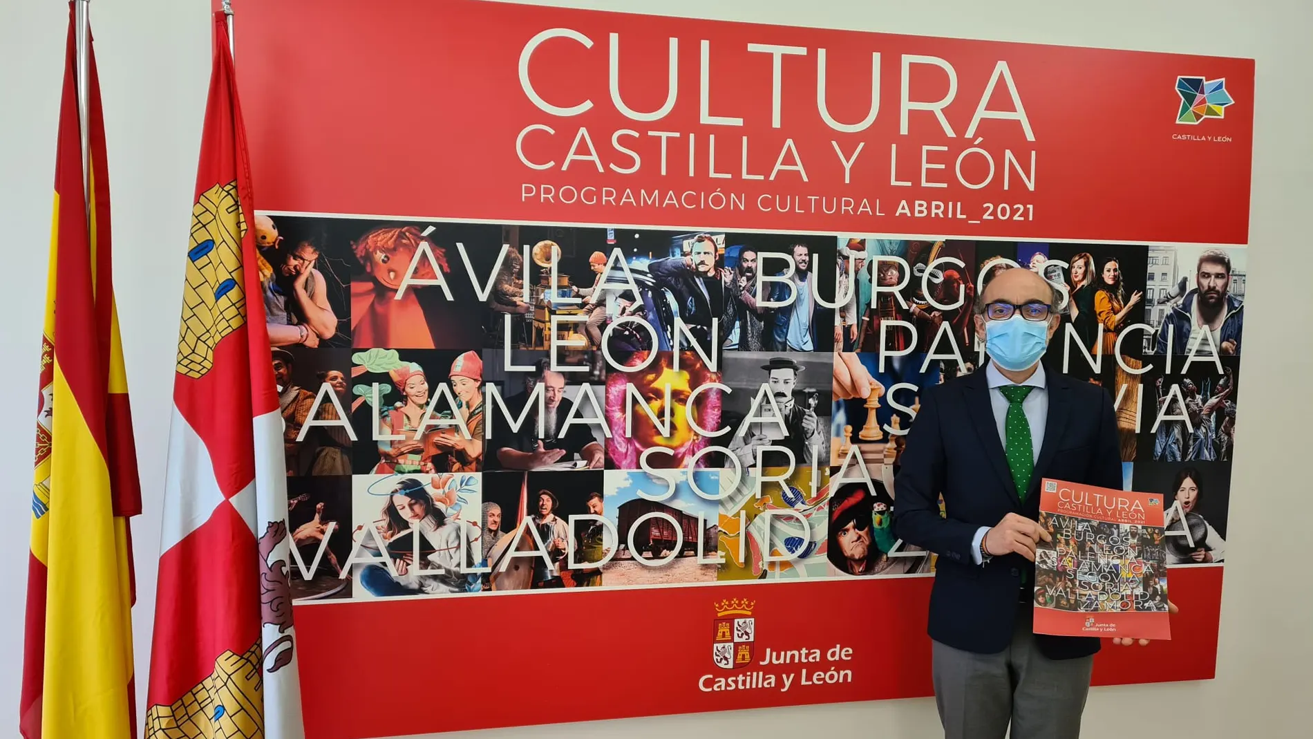 El consejero de Cultura y Turismo, Javier Ortega, presenta la programación cultural