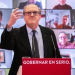 El candidato socialista para la presidencia de la Comunidad de Madrid, Ángel Gabilondo