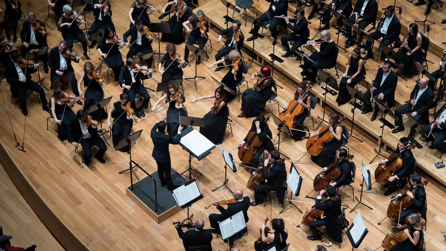 Actuación de la Orquesta Sinfónica de Castilla y León
