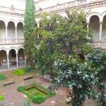 Claustro del edificio histórico de la Universidad de Barcelona