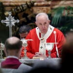 El Papa en la misa del Domingo de Ramos