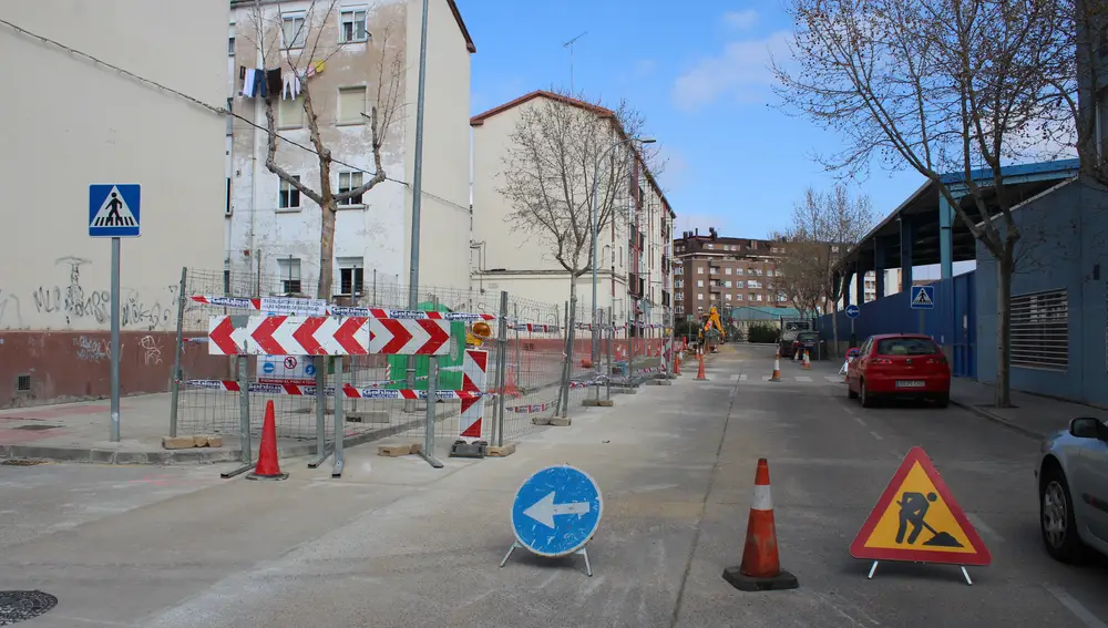 Obras de saneamiento en Zamora