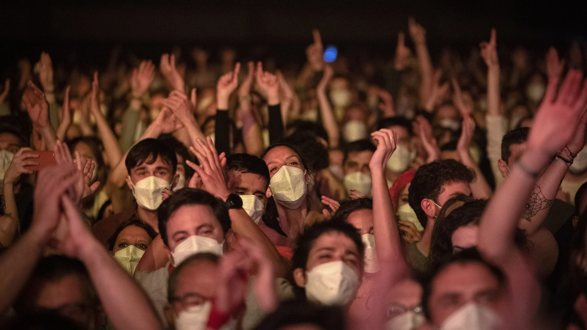 El primer concierto multitudinario (más 5.000 personas) de la pandemia se celebró el pasado mes de marzo en el Palau Sant Jordi de Barcelona.