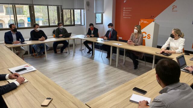 Reunión del Comité Autonómico de Ciudadanos en la Región de Murcia
