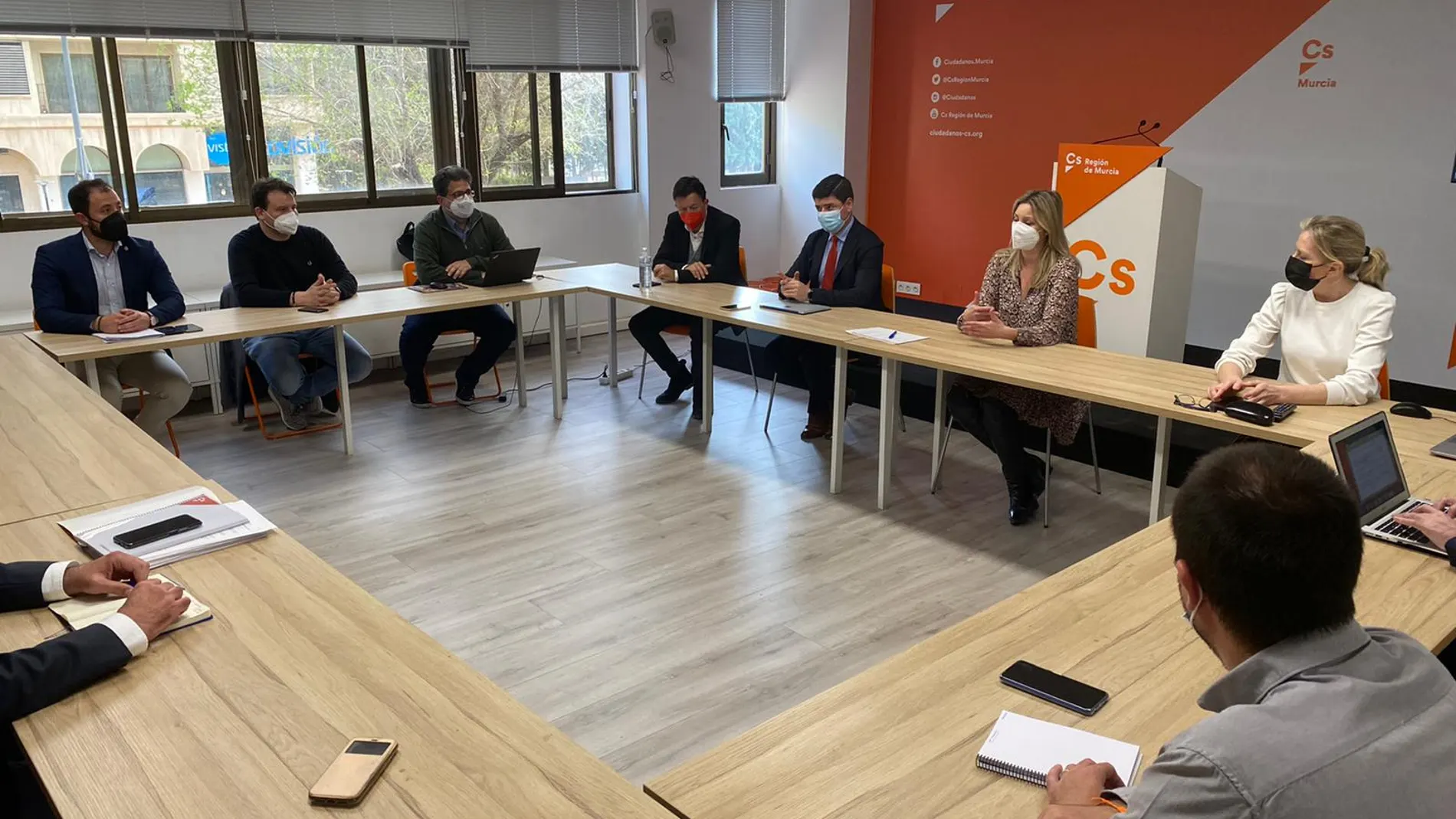 Reunión del Comité Autonómico de Ciudadanos en la Región de Murcia