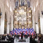  El Altar Mayor de la catedral de Burgos acoge un concierto de la OSCyL para conmemorar los 800 años de la seo