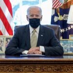 El presidente de Estados Unidos, Joe Biden, en el Despacho Oval