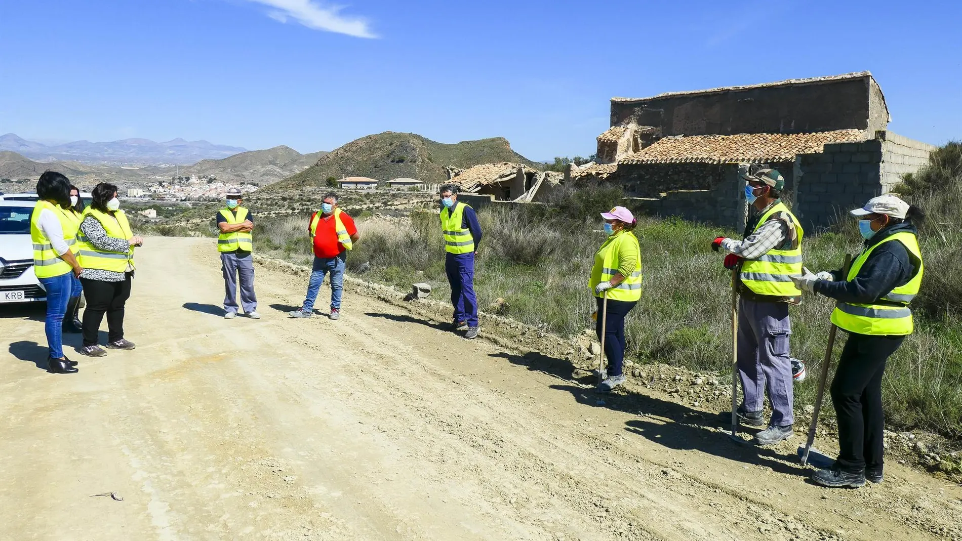 Obras del PFEA en Cantoria