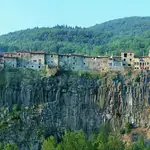 Castellfollit i La Roca destaca por su singular aspecto