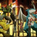 Una escena de la película de animación "Digimon"
