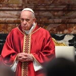 El Papa Francisco en la Basílica de San Pedro