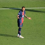 Neymar volvió a protagonizar una imagen lamentable en el PSG