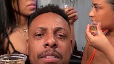 Paul Pierce, ex estrella de los Celtics, en su polémico directo de Instagram