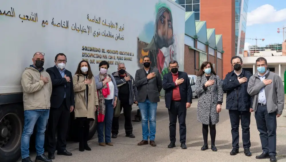 ASPAYM Castilla y León se une al movimiento asociativo español de la discapacidad en el envío de 5,5 toneladas de ayuda humanitaria a los refugiados saharauis