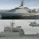 Gibraltar: HMS Trent y Centinela
