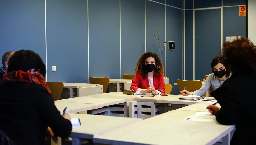 Reunión de la Red "Incorpora" de la Diputación de Segovia