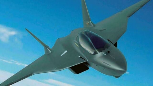 Aspecto posible del futuro avión de combate FCAS