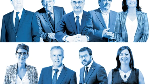 Presidentes autonómicos que respaldan la decisión de Sánchez de no prorrogar el estado de alarma