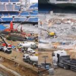 Las impactantes imágenes del interior del Bernabéu